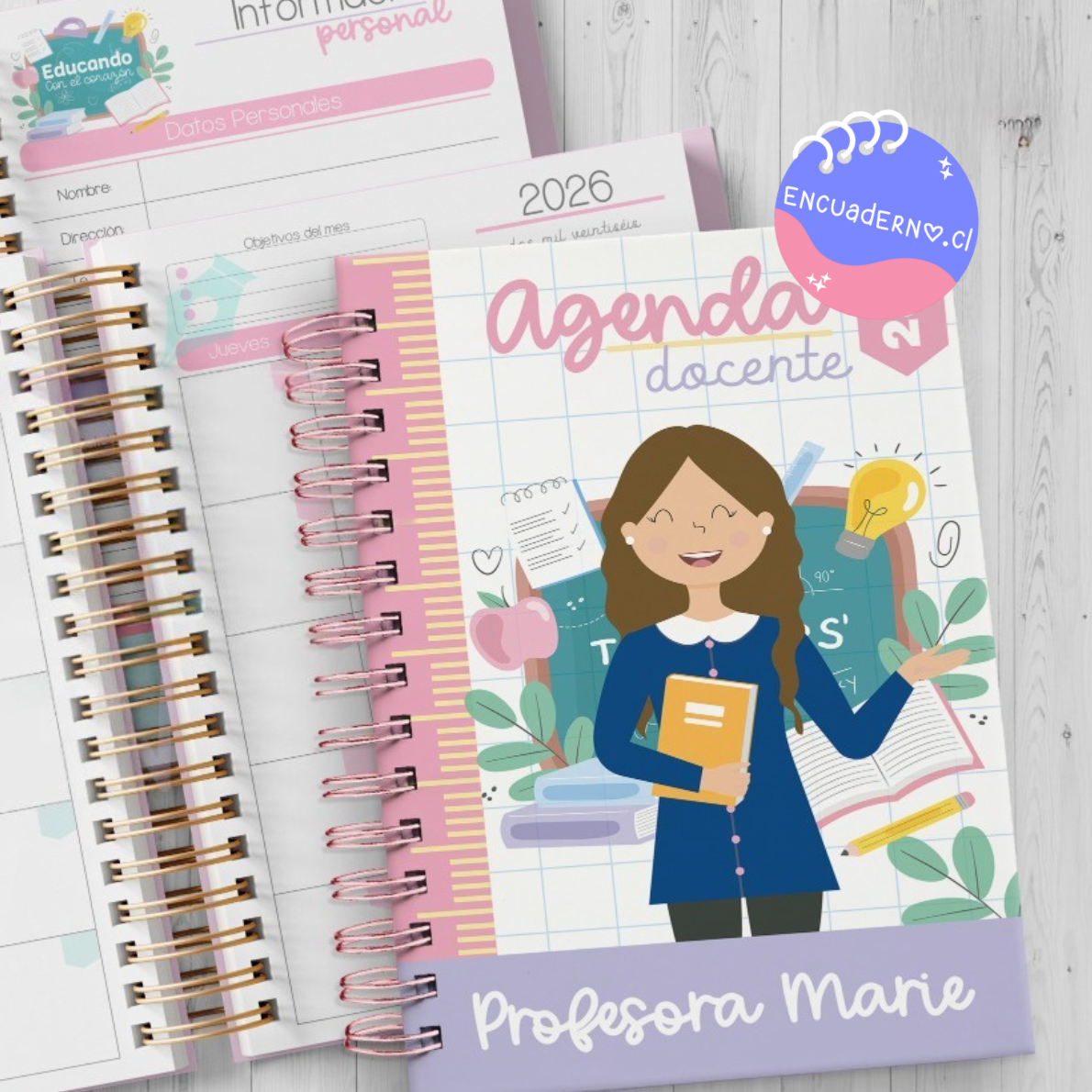 Agenda profesora 2026